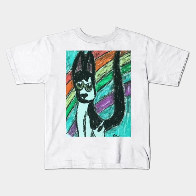 Belle Kids T-Shirt by Hannah's Cats